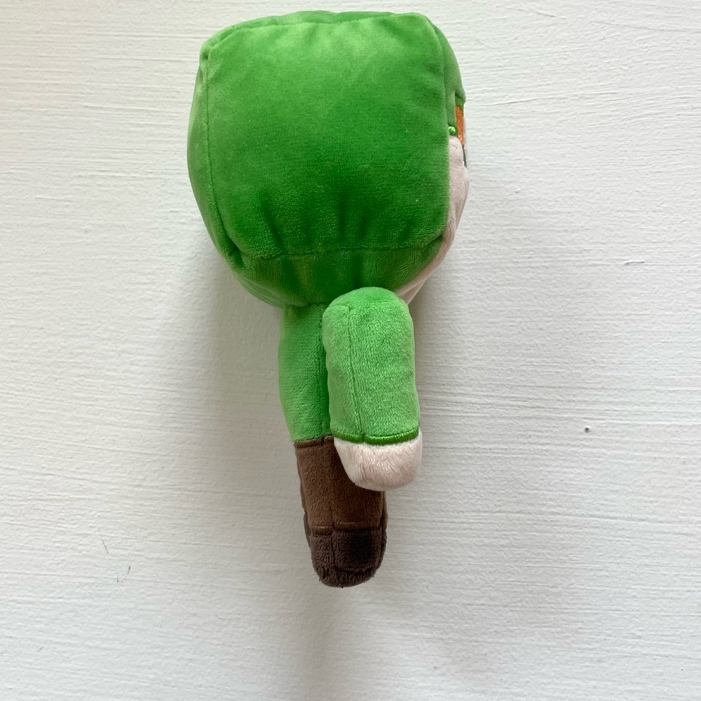 2020 JINX Minecraft plush happy explorer Alex in creeper costume 7 inch - Picture 6 of 9